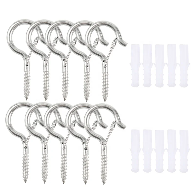 Ceiling Q Screw Hook Black Q Hanger Hooks Screw Lights Hanger Christmas Lights Hanger Hook