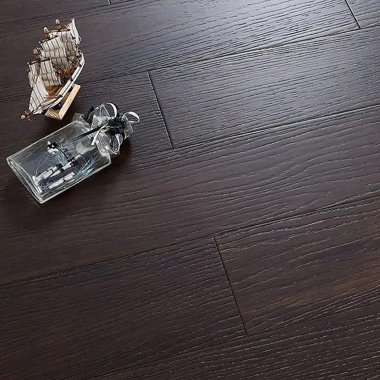 High density strand woven bamboo floor factory wholesale cheap price carbonized solid bamboo flooring