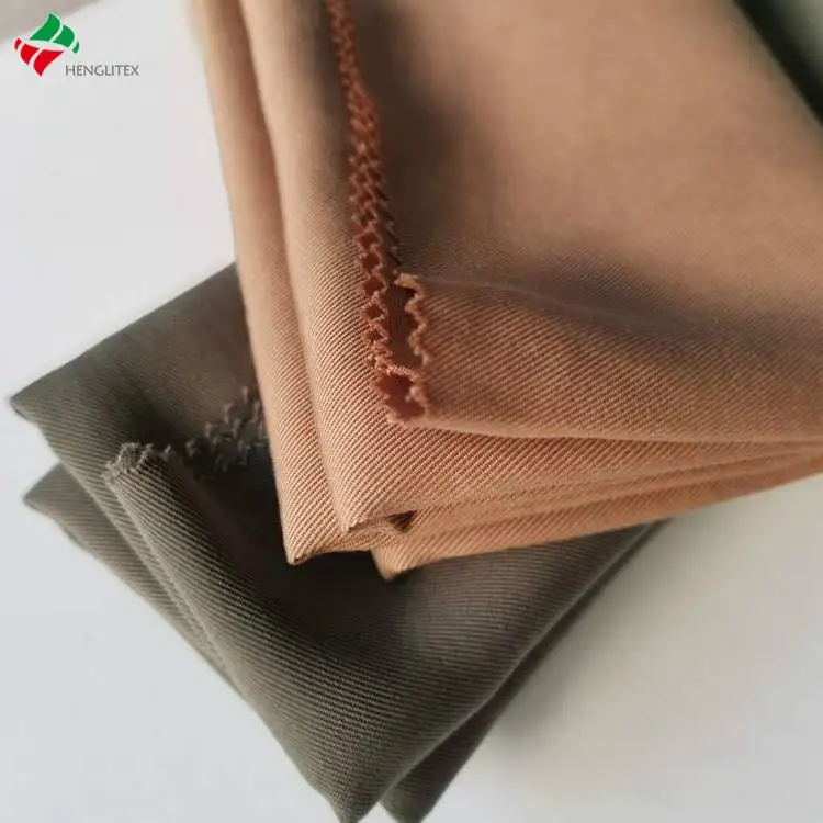 
100% Tencel 1/3 Twill high quality woven fabric for workwear,pants,suits 