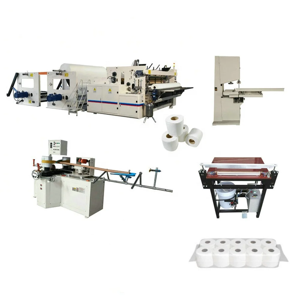 Полуавтоматическая туалетная бумага стандартного размера для ванной комнаты/JRT кухонные полотенца в рулонах, машина для перемотки и резки упаковочной бумаги