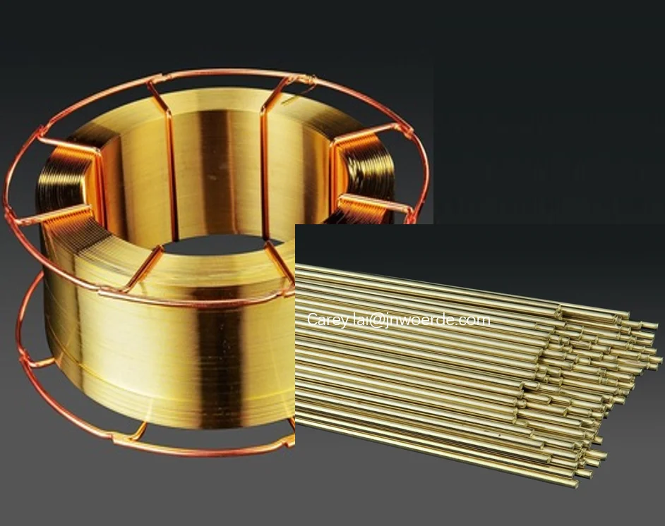 CuSi-A CuSi3 Silicon Bronze MIG Welding Wire and TIG welding rod ( AWS ERCuSi-A , DIN 1733 SG-CuSi3 )