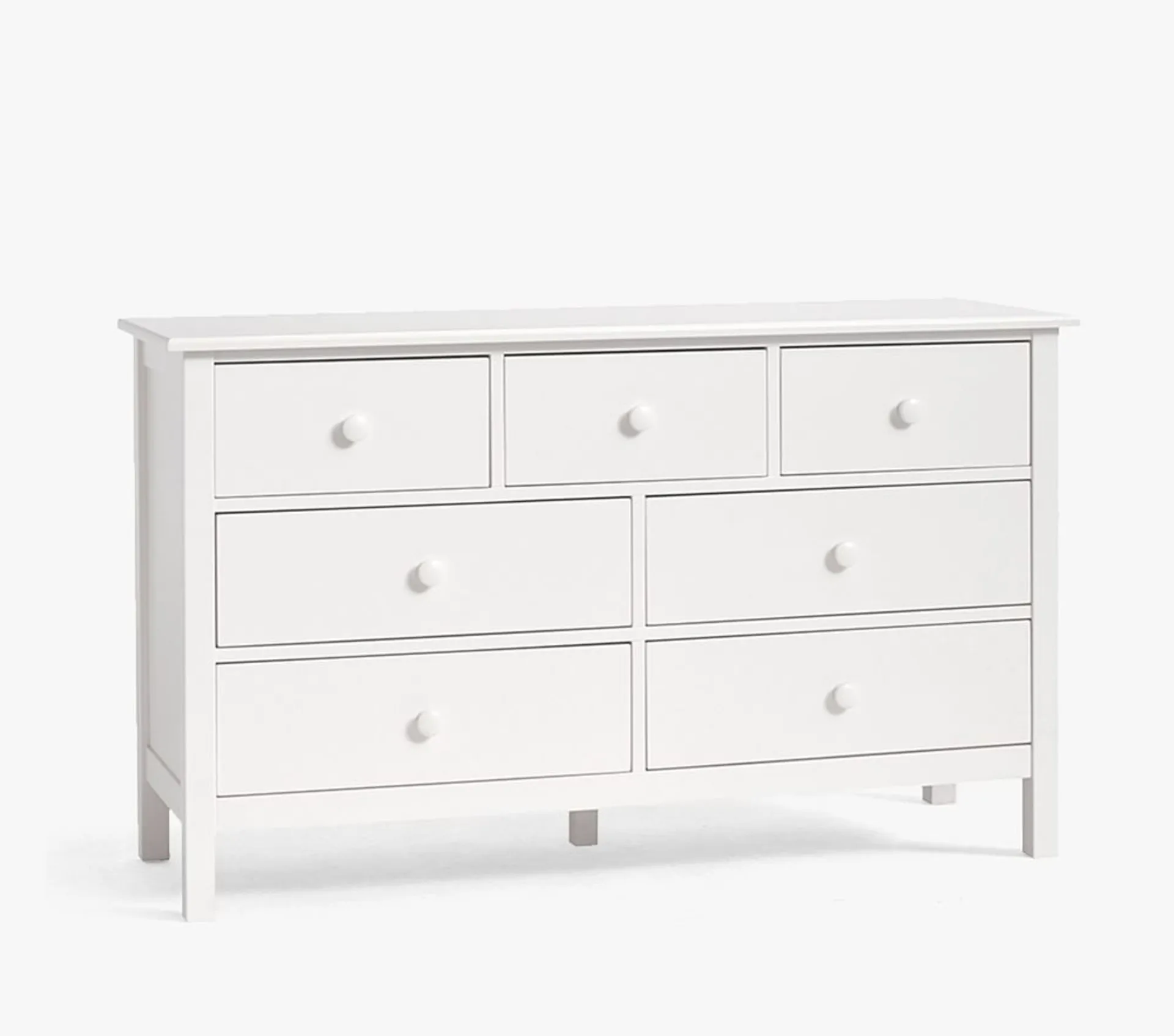 Extra Wide Dresser Multi-Functional Drawers Cabinet with Smooth Flat Wood
