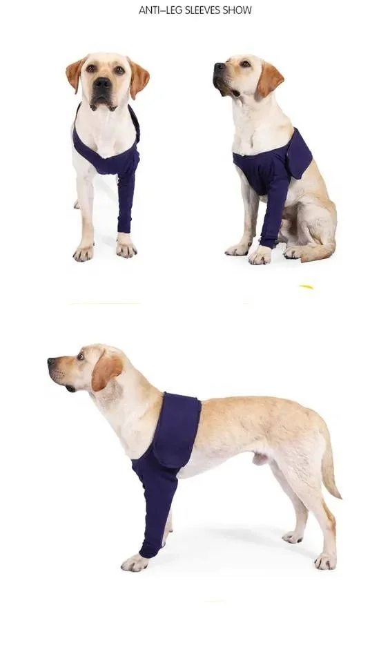 Dog Leg Sleeve to Stop Licking, Cone Collars Alternative, Scratch Resistant Wear Resistant Dog Recovery Sleeve