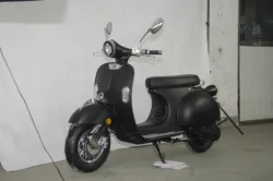 Amoto EEC vintage classic electric petrol scooter vespa with top box range 90km 2000W 60V for sale vespa electric scooter