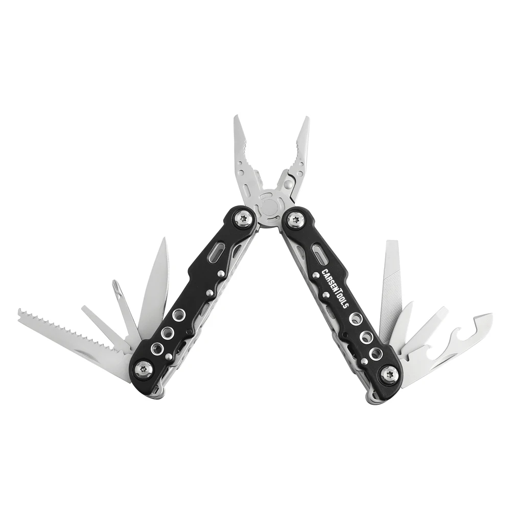 Outdoor Carabiner pocket knife,Multipurpose credit card tools,camping household hand tools sets