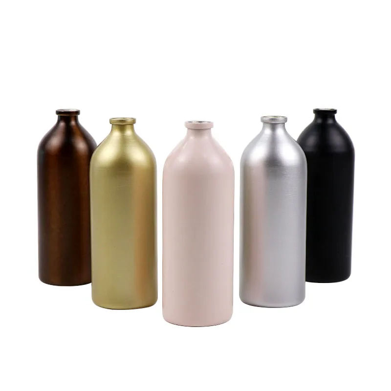 Wholesale 100ml 150ml 200ml 250ml aluminum bottle for empty cosmetic packing