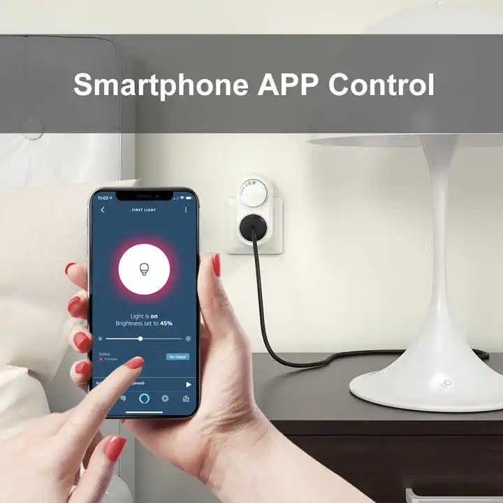 D080-ZG высокого качества с задней кромкой Smart 220 В Zigbee штекер-переключатель диммера