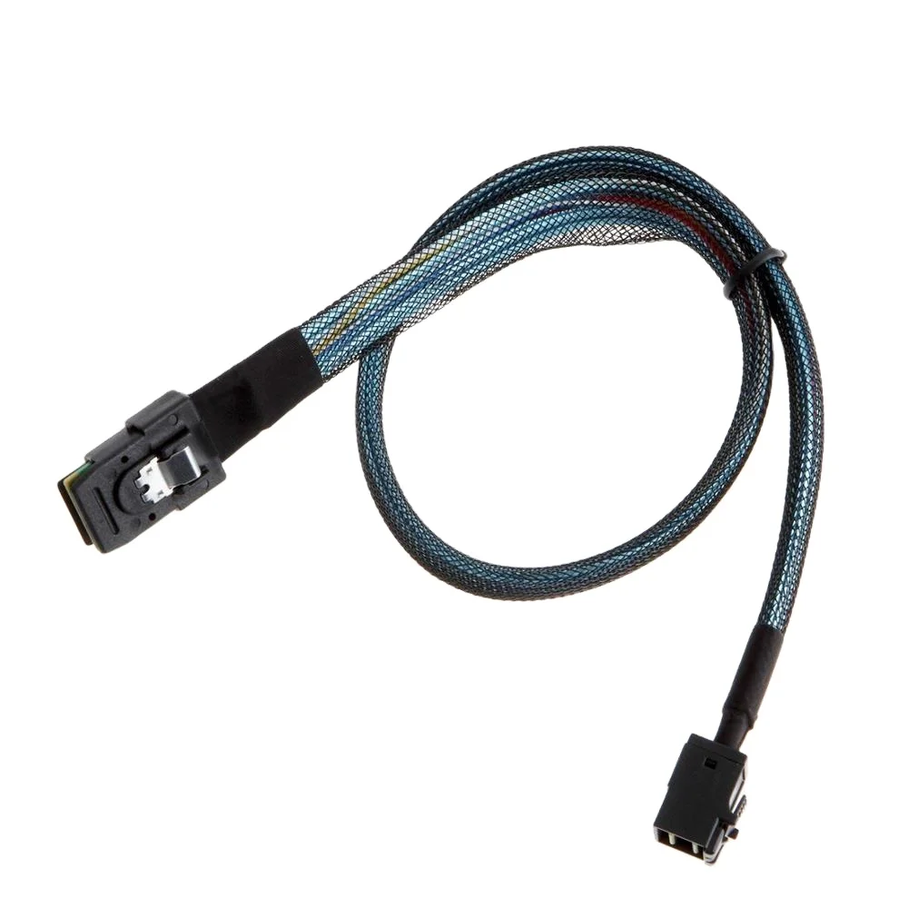 Internal Mini SAS SFF-8643 to Mini SAS 36Pin SFF-8087 HD 12Gbps Data Server Hard Disk Raid Cable