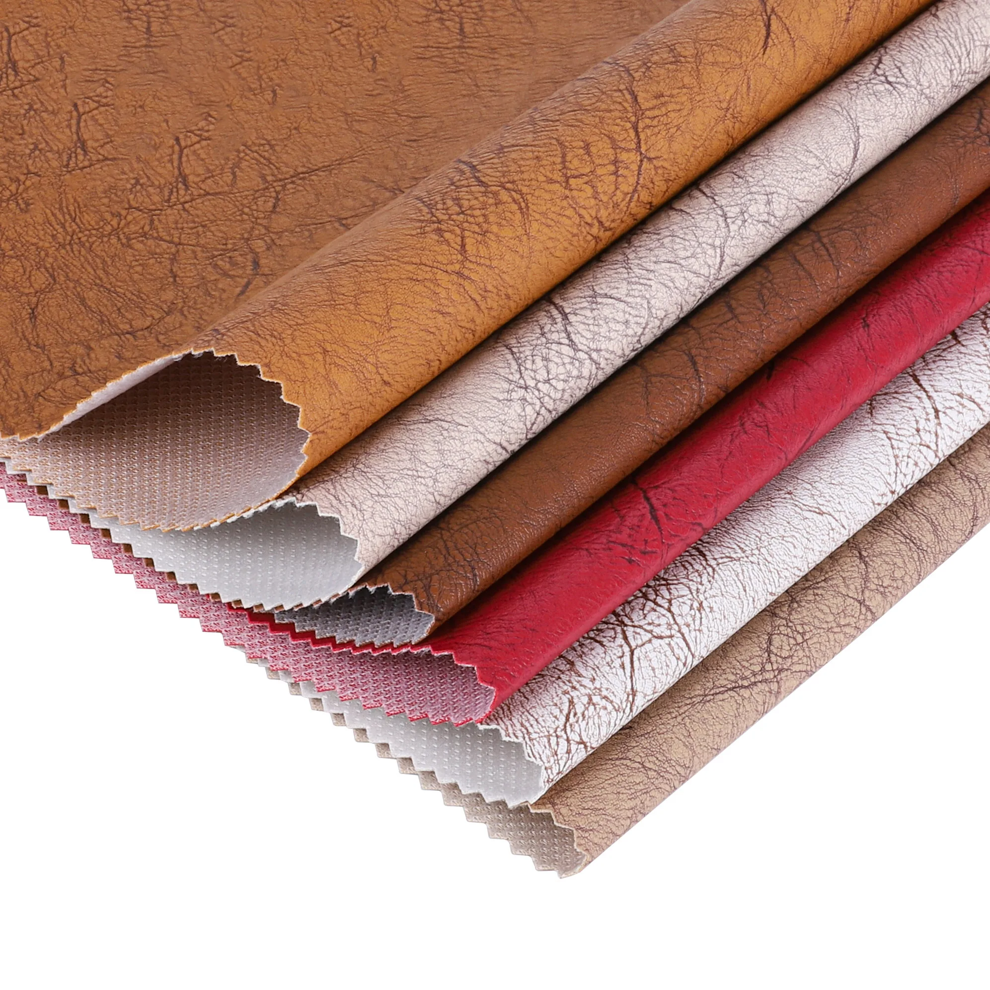 New Product Embossing Artificial PVC Leather 0.7mm Decoration Synthetic Leather for Sofa