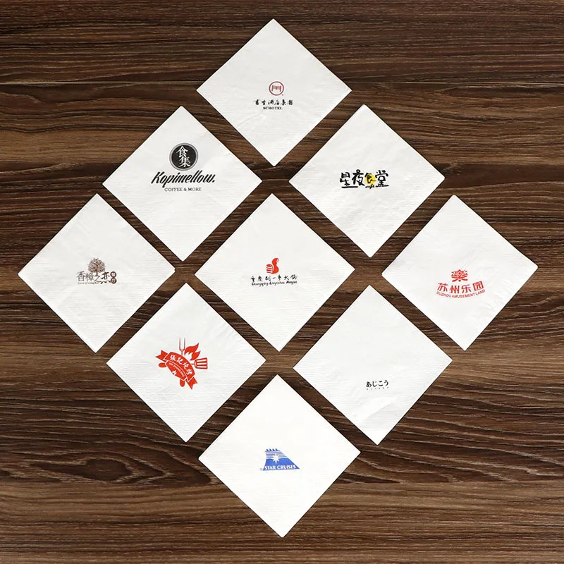 Manufacturer Luxury Folded Dust-Free Dinner Table China Black Airlaid Napkins Linen Cotton With Logo