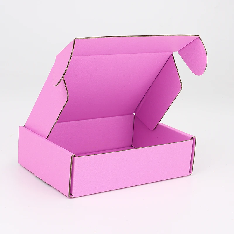 Logo Corrugated Shipping End Cute Baby thickened folding recycled mailer paper box