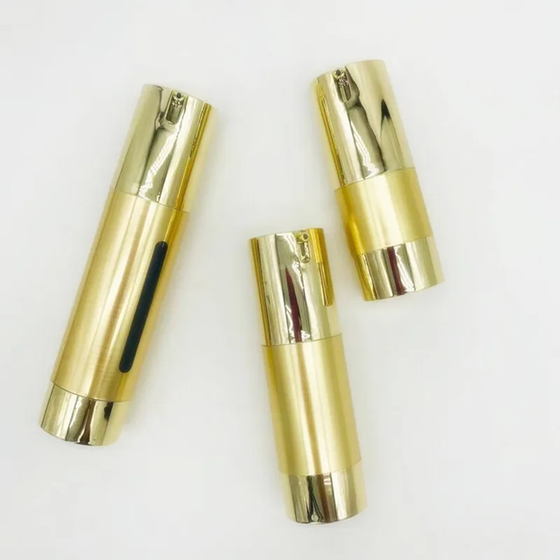 Wholesale 15ml 30ml 50ml Slik-screen Printing  serum Airless Bottle with Pump Sprayer