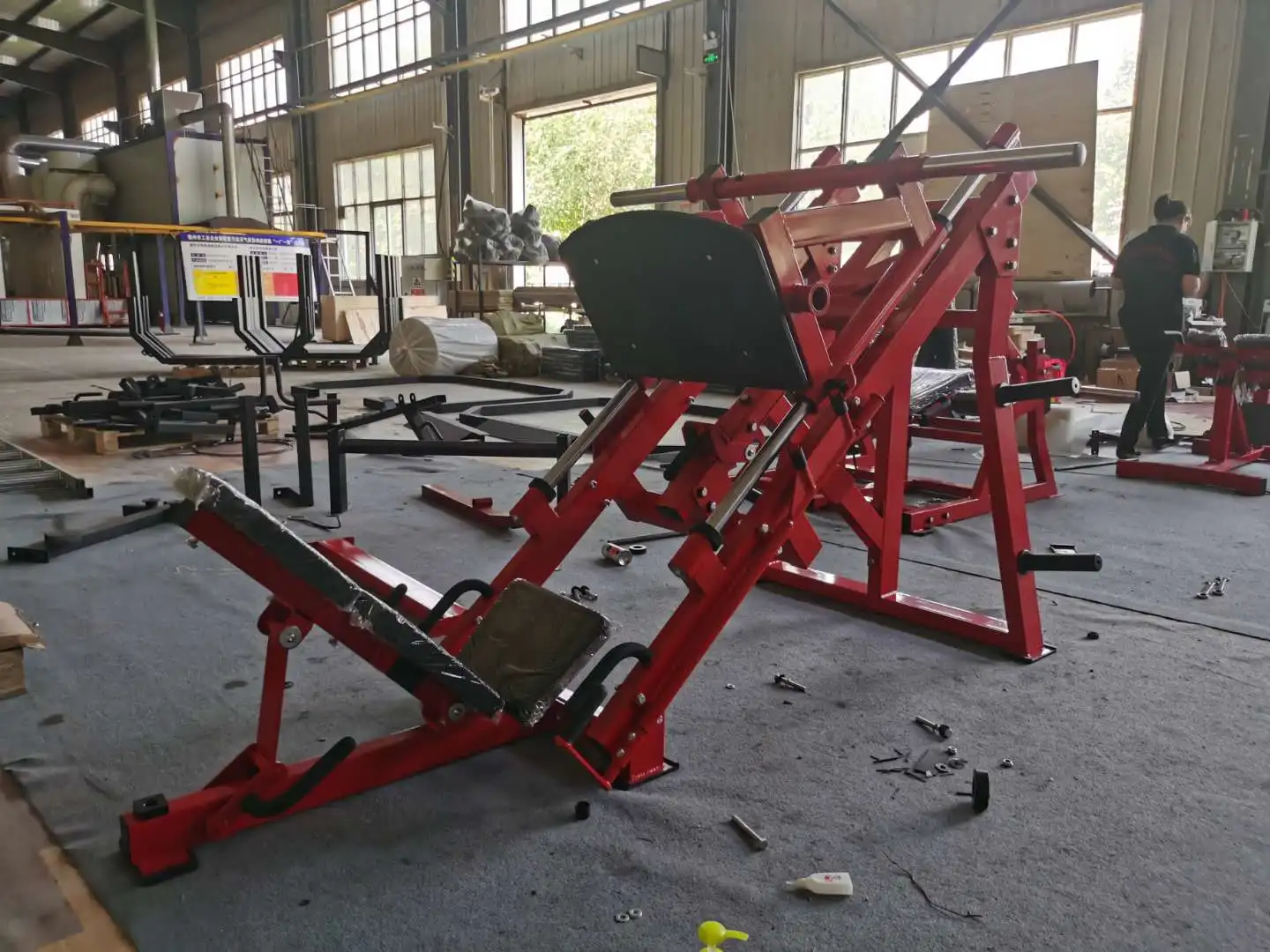 Heavy duty gym equipment  Degree Leg Press hammer strength machine customized color