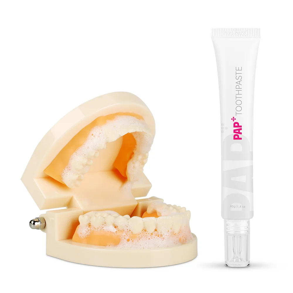 Professional Private Label Teeth Whitening Toothpaste Plastic Cream Soft Tube Plastic  Organic Toothpaste Toothpaste