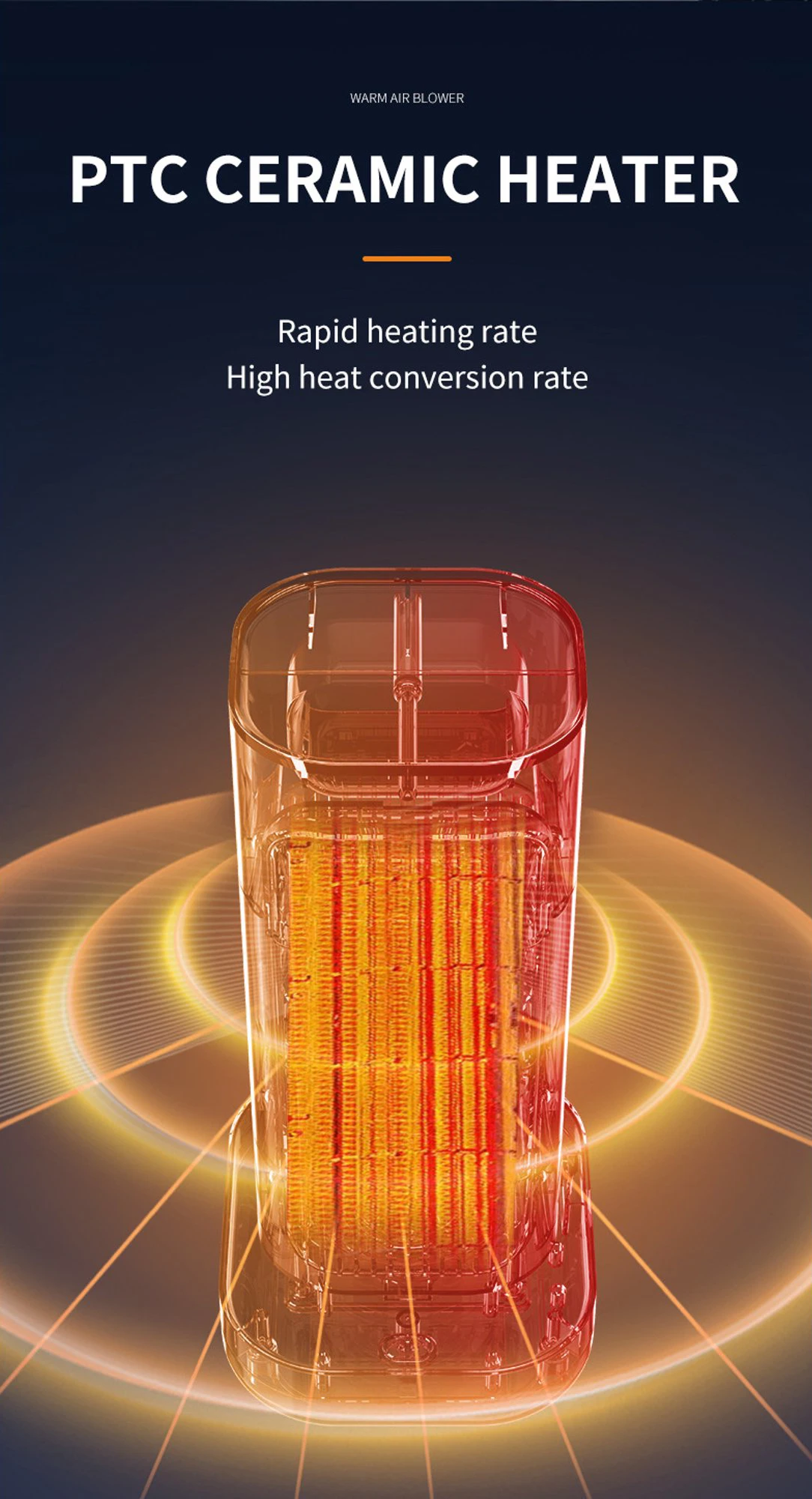 Wholesale Safe Homeuse 1300W Electric Heater PTC Ceramic Space Heater for Home Desktop Bedroom.jpeg