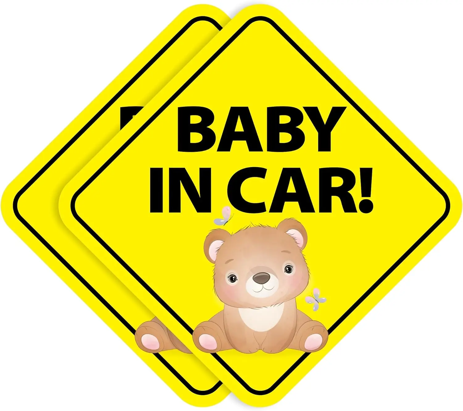 Refrigerator Magnet, Blanks Customized Magnets Signs,  Safety Warning For Car