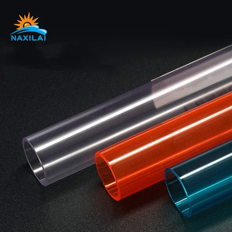 NAXILAI colored / transparent polycarbonate tubes od25.4mm polycarbonate tube thick