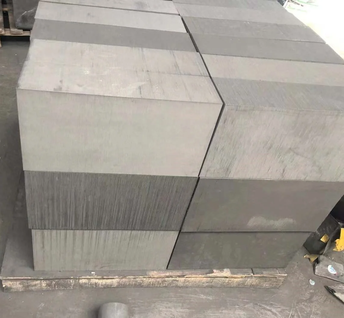 High Purity high density mold pressed Isostasic pressed grade Graphite Block blank for sale