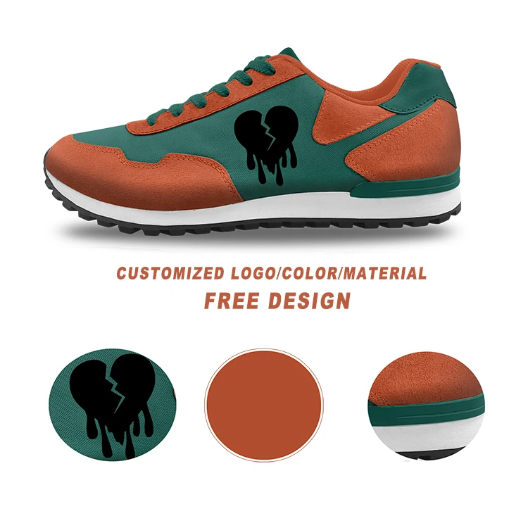 Small Order Customize Brand Women Shoe Box Manufacturer TPR EVA Men Sneakers Running Shoes Sports Custom Trainer Running Shoes