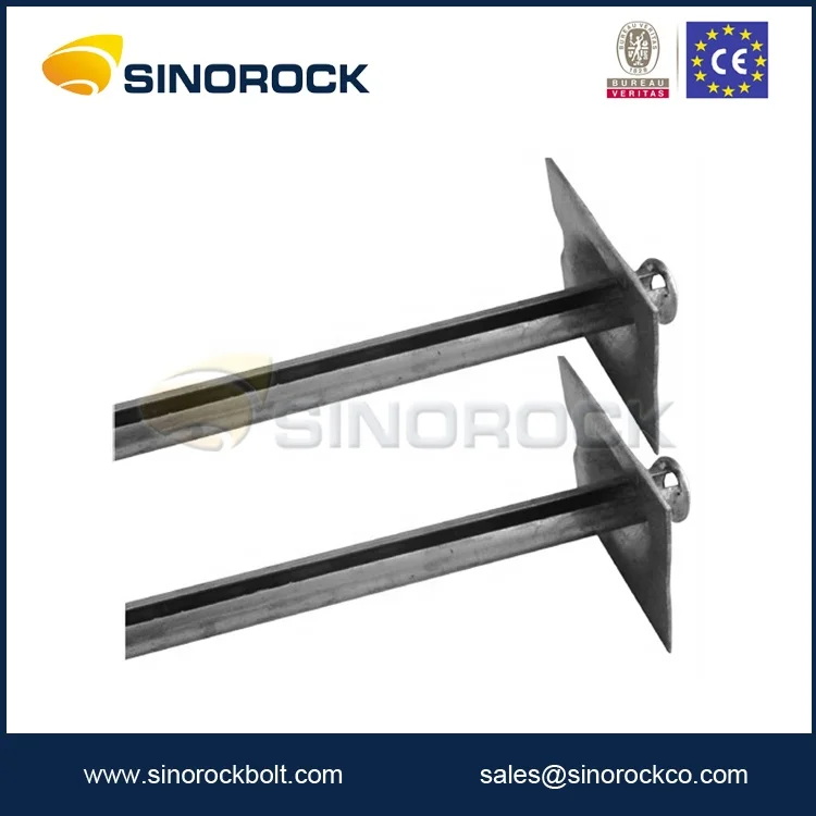 Hollow Anchor Bar Friction Rock Bolts Full Threaded Steel Self Drilling Rock Bolt