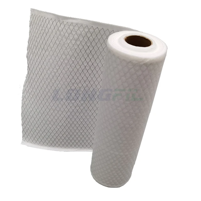 MERV 13 MPR 1500/1900 FPR 10 Synthetic Media  Electrostatically Charged Pleated Air Filter Media Roll