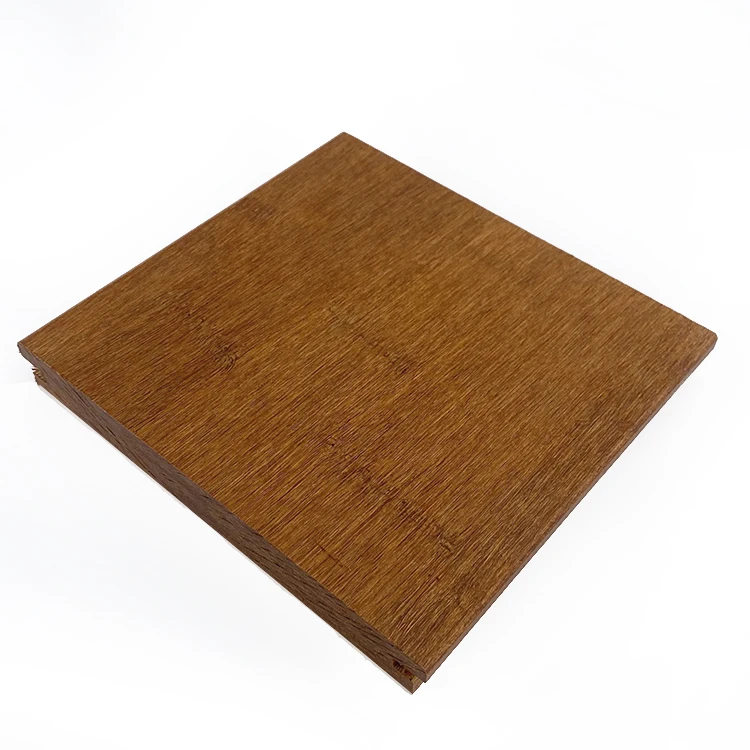 Modern Hardwood Eco Friendly Solid Strand Woven Carbonized Color Natural Bamboo Flooring Indoor