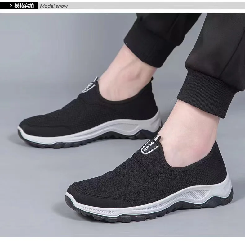 2023 New Fashion Casual Walking Shoes Wholesale Cheap Sports Slip-on Shoes Women and Men Anti-slip Loafers Lights