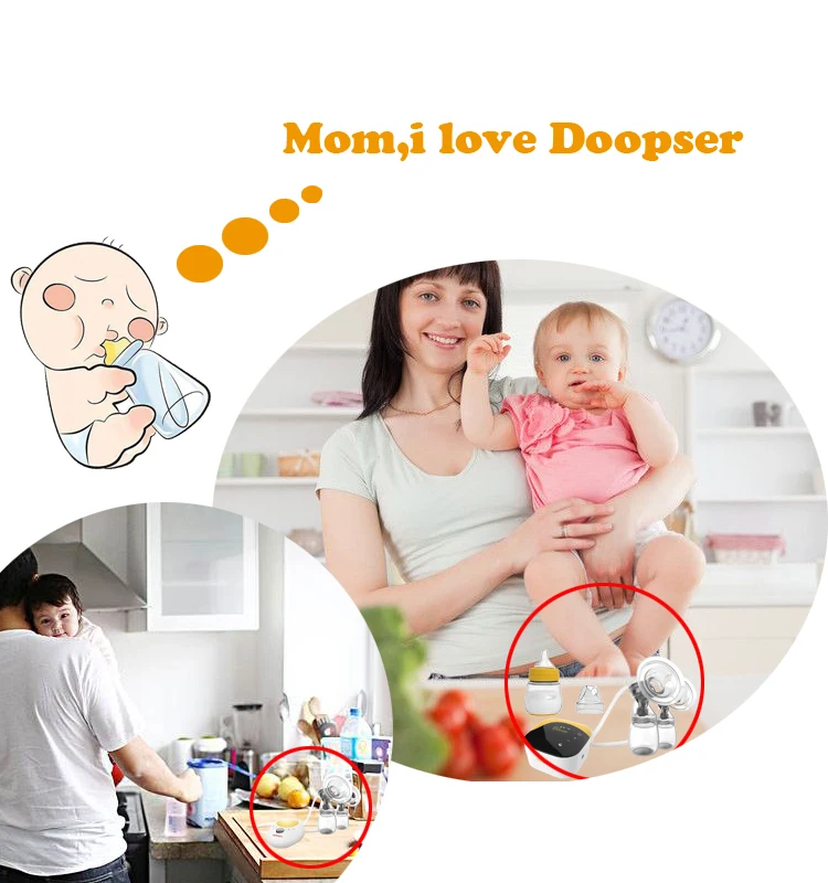 Молокоотсос электрический двойного назначения для больниц, без БФА