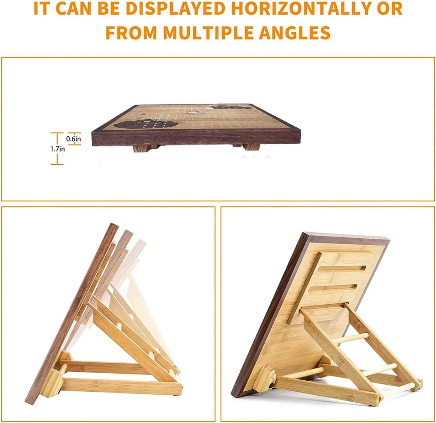 Crochet Blocking Board -Crochet Gift for Granny Square Lovers-Bamboo Blocking Board for Knitting Crochet