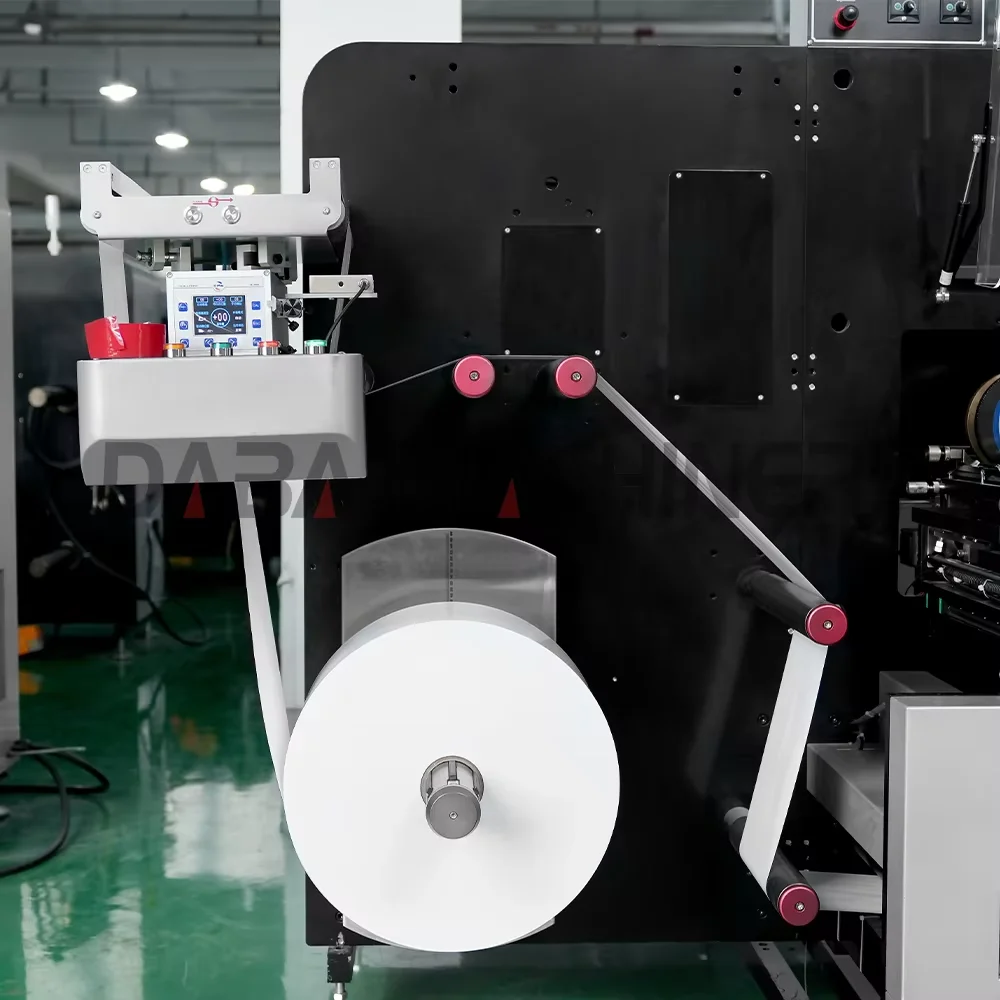Automatic Label rotary flexo printing Die cutting slitting  conversion machine