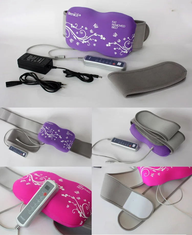 2021 Best electric vibrating slimming belt shia vibration and heating slimming belt vibration fat burning massage belt