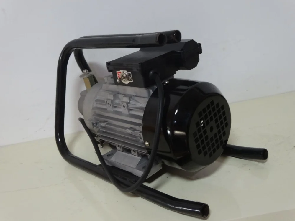 Turkey type 1.5KW/220V concrete vibrator korean Type aluminum housing eccentric vibrator motor sales