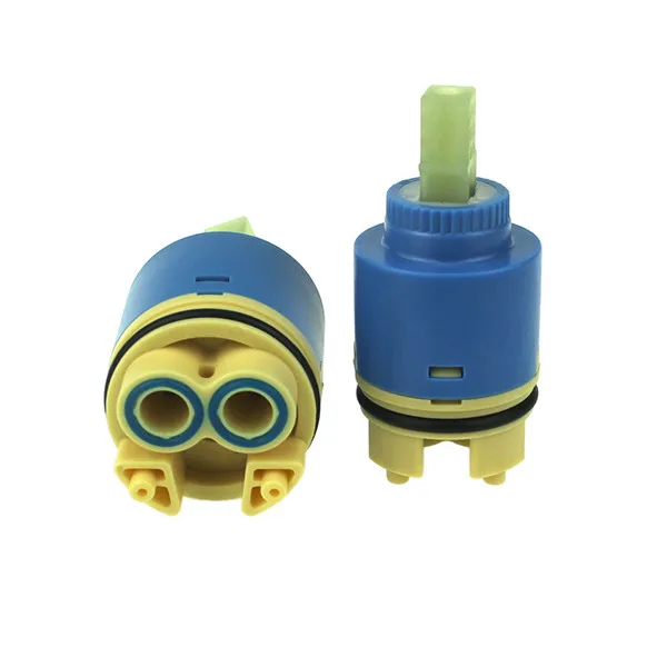 JD 40mm Low Torque Mixer Faucet Tap Plastic Ceramic Cartridge Without Distributor Leg With Ready Stock