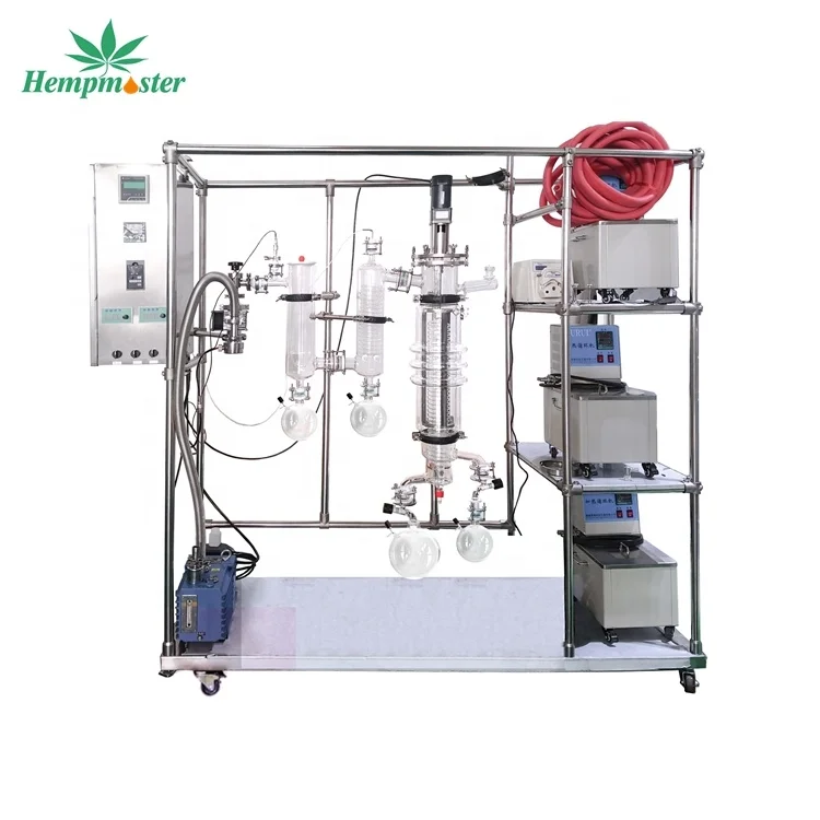 Lab Extractor Distiller 5L Short Path Molecular essential Oil Distillation Equipment