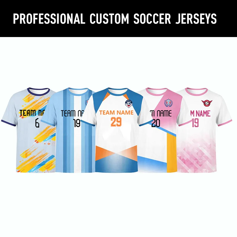 Hot Selling Cheap Camisetas De Futbol Retro Jersey Football Mens Soccer Wear Shirt Fan/Player