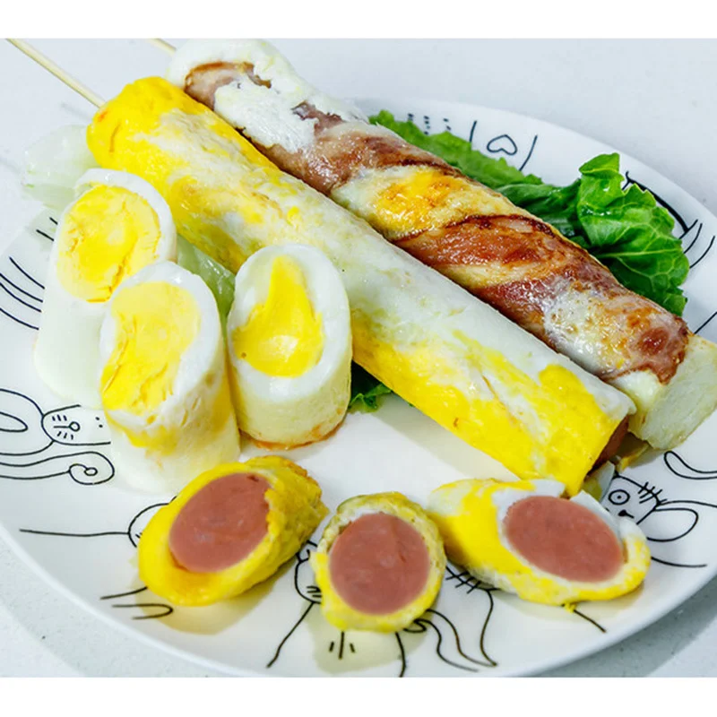 Portable Automatic home use mini omelette egg roll maker hot dog roll maker egg roll sausage cooker machine