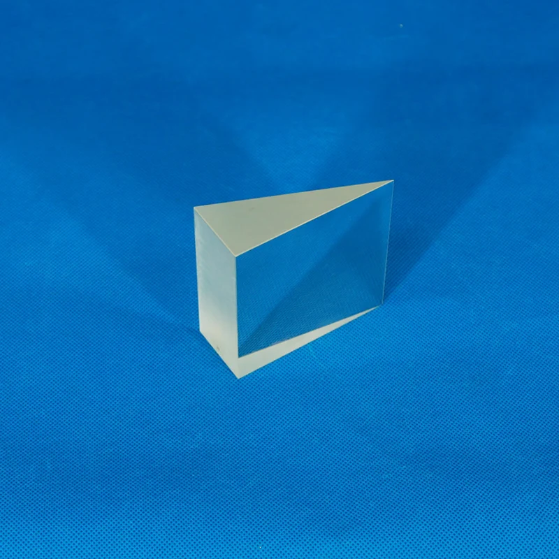 Wholesale  Custom Optical Glass K9/BK7 Fused Silica Rectangular Wedge Prism