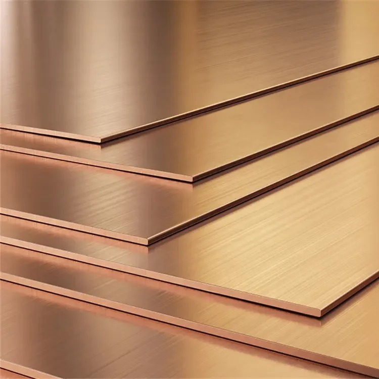 Manufacturer Supply Electrolytic Copper Cathode Copper Sheet Plate Purity 99.99%