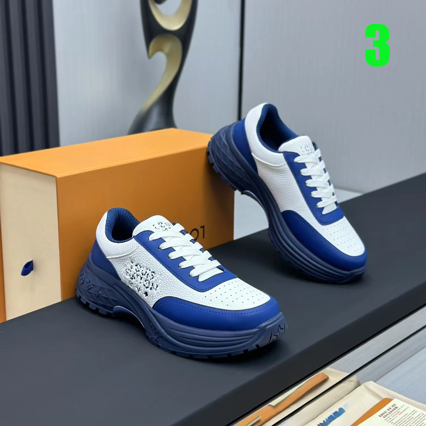 Luxury designer high quality printed casual shoes High-end basketball sneakers Unique luxury brand running shoes Fashion shoes