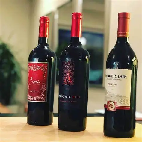 Custom Clear Labels Hot Sale Custom Label Printing Red Wine Label