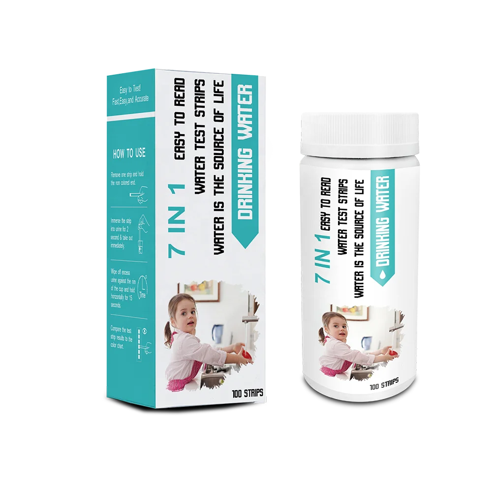 Pool  Drinking Water PhTest Kit Chlorine Bromine Test   Water Hardness Test Strips