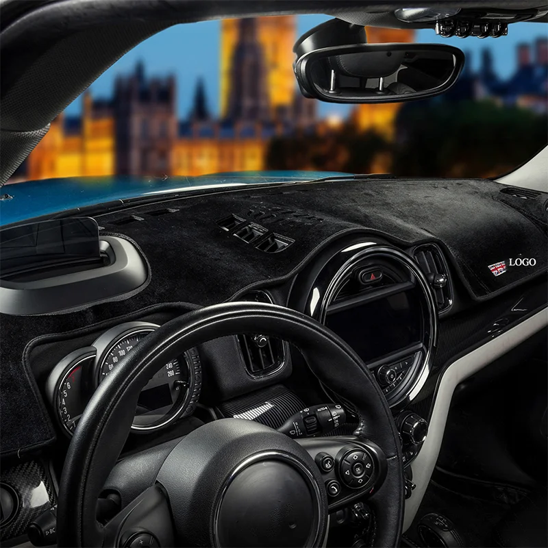 Car Dashboard Dustproof Dash Sun Shade Pad For MINI Cooper S F54F55F56F57F60R61 CLUBMAN COUNTRYMA Interior Accessories
