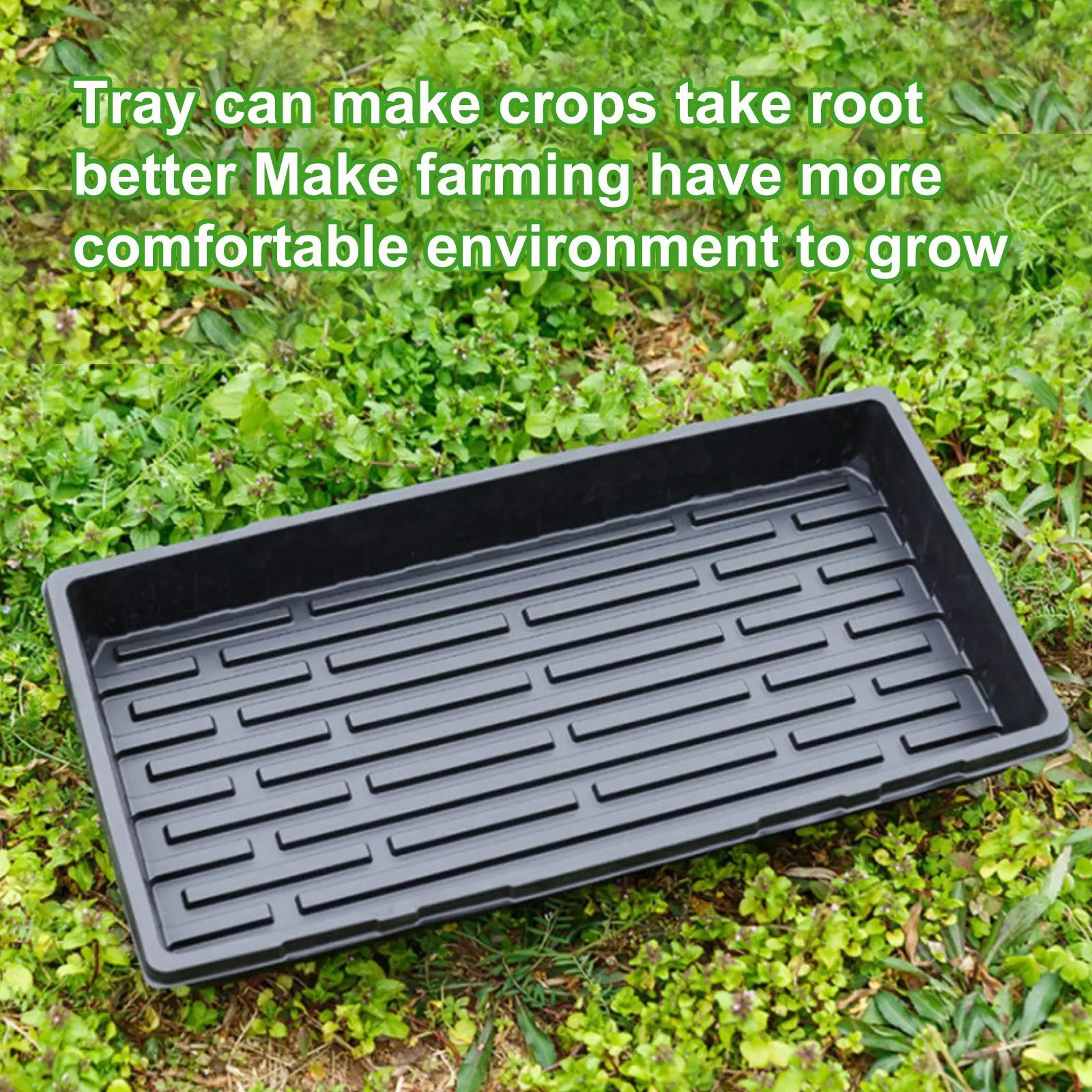 YEGBONG OEM 2pcs Seedling Trays Seed Starter Starter Plant Flower Grow Box Propagation For Gardening Grow Starting Nursery Tray