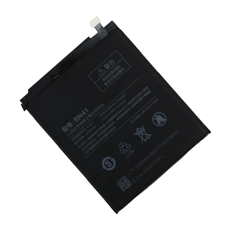  Шэньчжэнь производитель OEM новый внутренний аккумулятор для Xiaomi Redmi Note 4 Замена батареи 0 цикл высокое качество BN41 4000