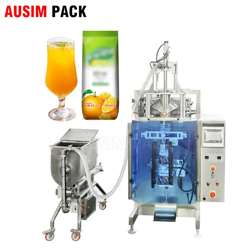 Full Automatic Liquid Ketchup Palm Oil Hanyaw Cooking Oil Sauce 500 ML 1000ML 2000ML Weighing Packing Machine Pump