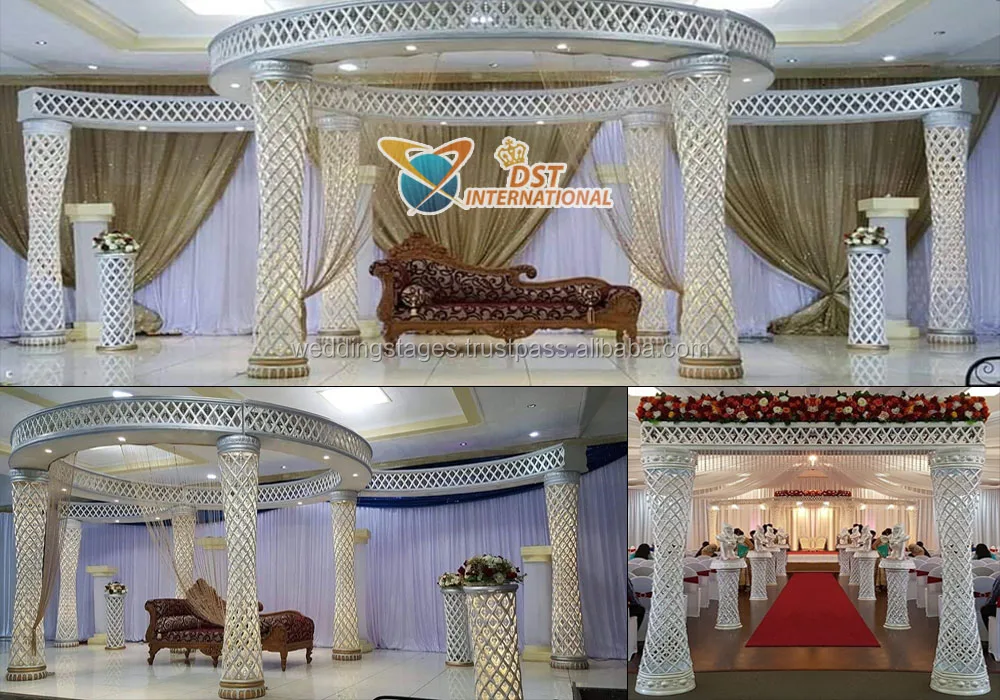 South Indian Wedding Maharaja Crown Mandap Marvelous