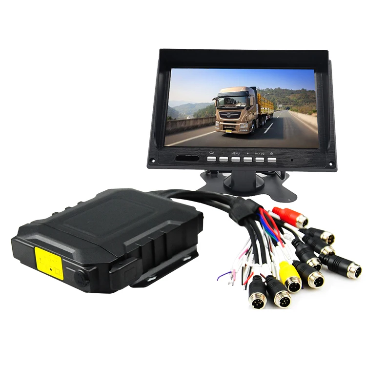 Hot sale 4 ch waterproof vehicle mobile dvr ahd 720p 1080p mdvr h265 4g gps mdvr nvr for bus car boat