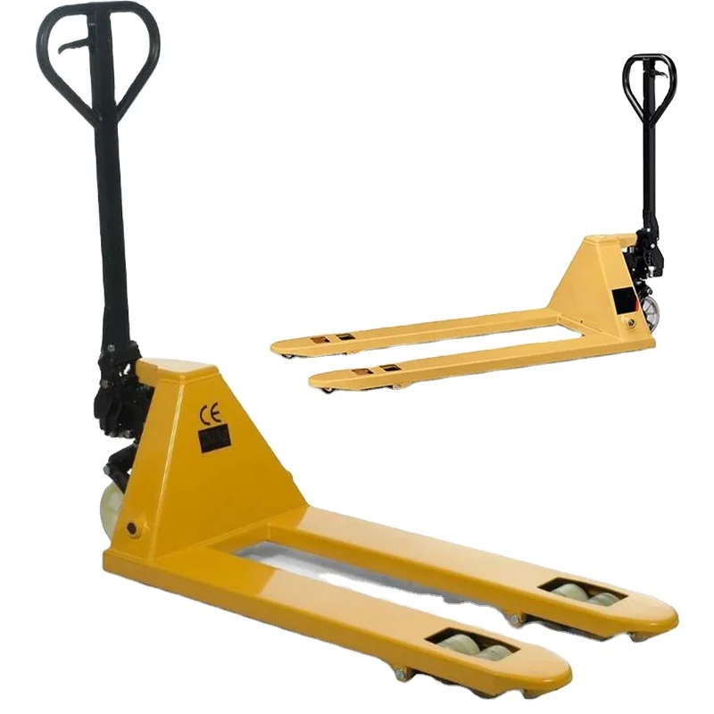 Manual Pallet Jack 1000kg Load Capacity for Truck Transport Manual Lift Truck for Warehouse Goods Moving