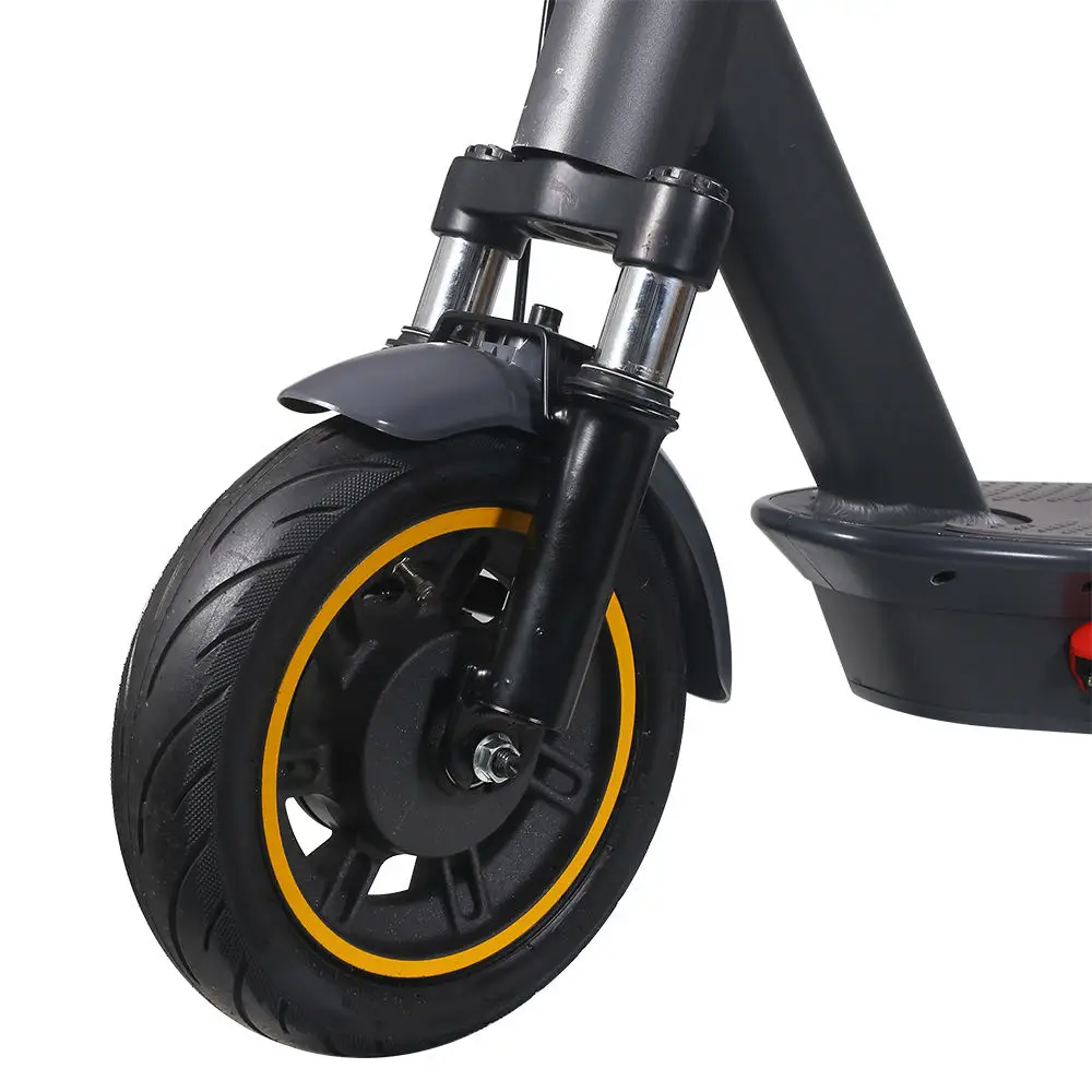 36V 500W Portable 10-Inch Electric Scooters with Front Suspension Side light Powerful Tool
