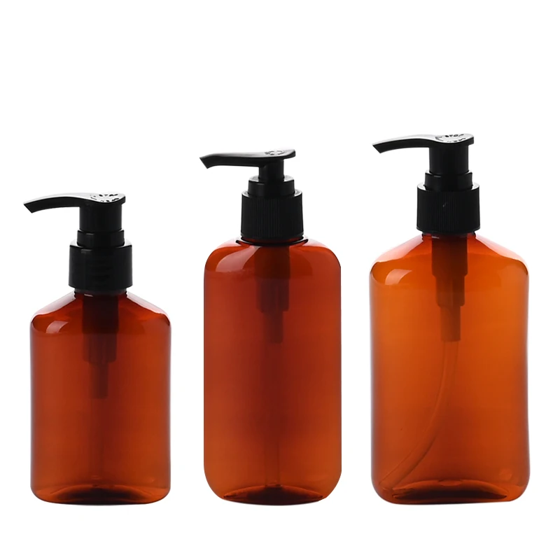 Wholesale Customized Plastic Water 250 Ml  Pet Pump Bottles